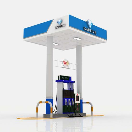 petrol pump canopy