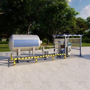 réservoir de carburant de la station-service

