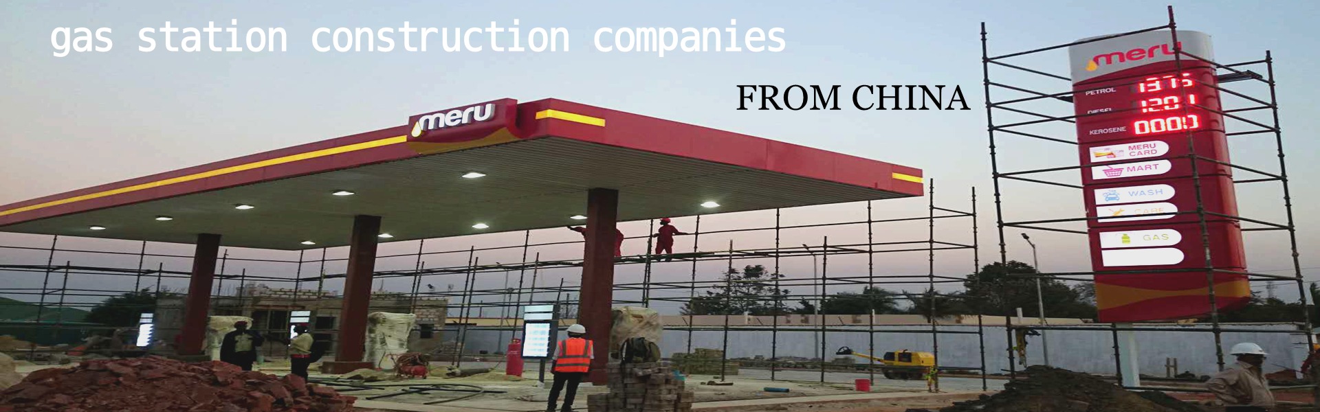 petrol pump  construction company