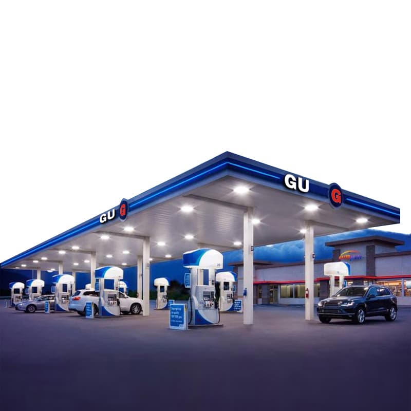 Smart Solar Gas Station Project in Africa